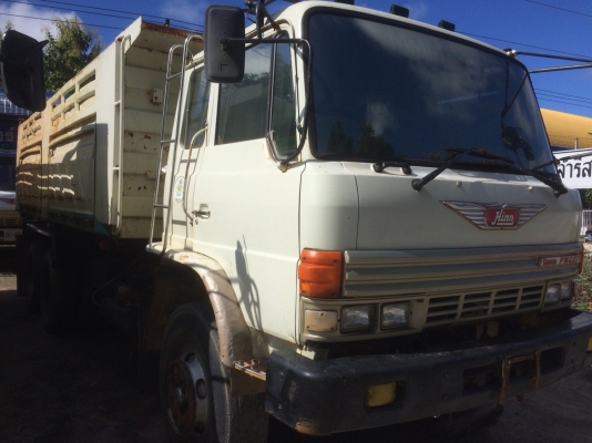 Hino sumo 227 เครื่องเดิม 220 แรง เกียร์เดิม สโล คัชซีสวยมาก กระบะดัมพ์สามมิตร ทะเบียนพร้อม