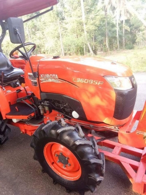 ขายรถไถL3608SP รถสวยมากๆ สีเดิมๆ100\% เลขไมล์413 ชม. เล่มทะเบียนพร้อม จัดส่งทั่วไทย 0822989243 แม็ก