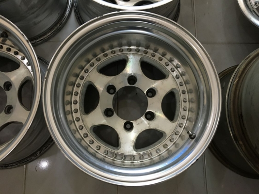 ขายล้อ Bighaft 15x10 ลบ36 6 รูกระบะ ลึกๆ ประมูลญี่ปุ่น ขายล้อ Bighaft 15x10 ลบ36 6 รูกระบะ ลึกๆ ประมูลญี่ปุ่น