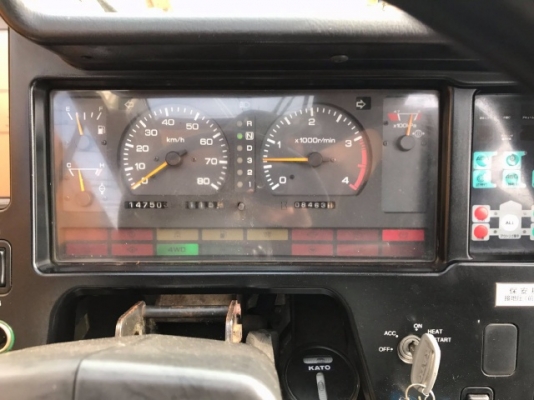 ขายรถเครน KATO KR-10H-LII (ขนาด 10 ตัน) รถนอกนำเข้าจากญี่ปุ่น สภาพสวยพร้อมใช้ มีVDOการทำงานครับ