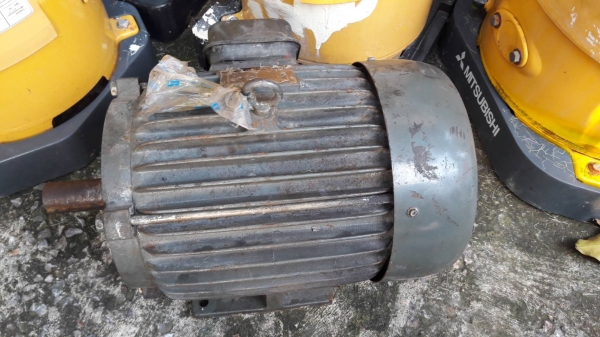 ขาย !! มอเตอร์.TECO.ขนาด10แรง3สาย.รอบ1460.พร้อมใช้
