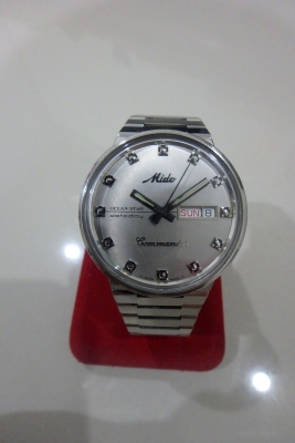 นาฬิกา Mido ชาย Auto รุ่น Commander 8269 เรือนเงิน ของแท้ สภาพดี ส่งฟรี