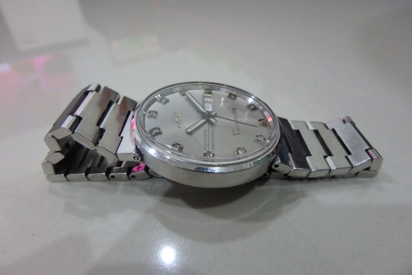 นาฬิกา Mido ชาย Auto รุ่น Commander 8279 เรือนเงิน ของแท้ สภาพดี ส่งฟรี