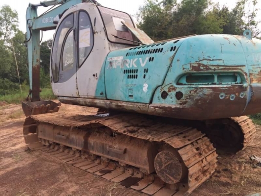 ขาย 565,000 บาท KOBELCO SK200 MARK 5 ธรรมดา เครื่องดี ปั้มแรง โช่หนา เอวแน่น ไฟฟ้าครบ เอกสารเล่มทะเบียน  รถอยู่  จ.นครพนม โทร&amp;ไอดีไลน์ 0610710295