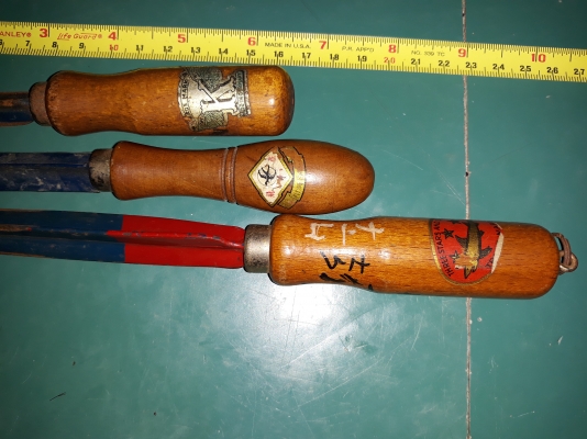 ขายเหล็กชุด3ขนาด ขูดชาร์ปฉลามสามดาว Made in Germany.ใบยาว6" ใหม่เก่าเก็บ