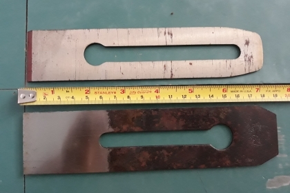 ขายใบกบตราหัวกวาง1 3/4&quot; Made in Germany. &amp; ใบกบ 1 1/2&quot; STANLEY MADE IN ENGLAND.เก่าเก็