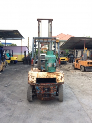 ขาย โฟรคลิฟท์ นิสัน 2ตัน เบนซิลติดแก๊ส เสา 6 เมตร