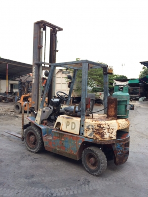 ขาย โฟรคลิฟท์ นิสัน 2ตัน เบนซิลติดแก๊ส เสา 6 เมตร
