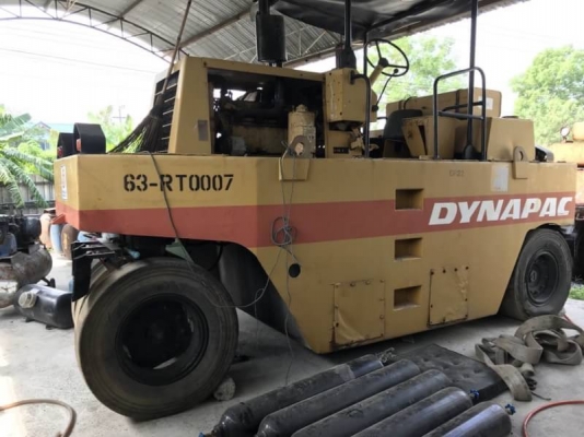 ขายเหมา 3 คัน 755,000 บาท รถบดล้อยาง 7 ล้อ DYNAPAC CP221 สภาพพอใช้ เครื่องดี เกียร์ดี เอกสารเล่มทะเบียน  รถอยู่ จ.ปทุมธานี โทร&amp;ไอดีไลน์ 0610710295