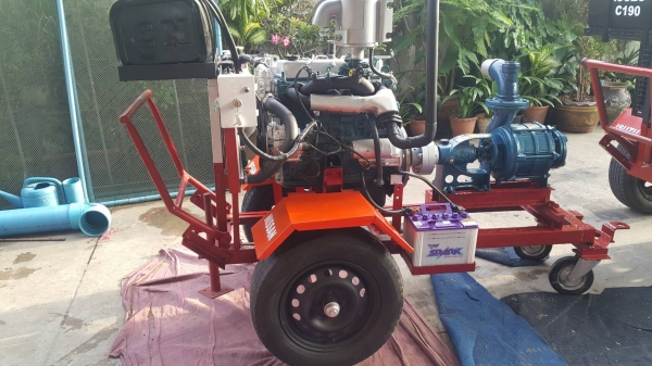 เครื่องสูบนํ้าประกอบใหม่พร้อมใช้งานทันทีแรง+ประหยัด