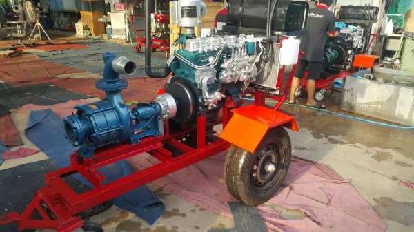 เครื่องสูบนํ้าประกอบใหม่พร้อมใช้งานทันทีแรง+ประหยัด