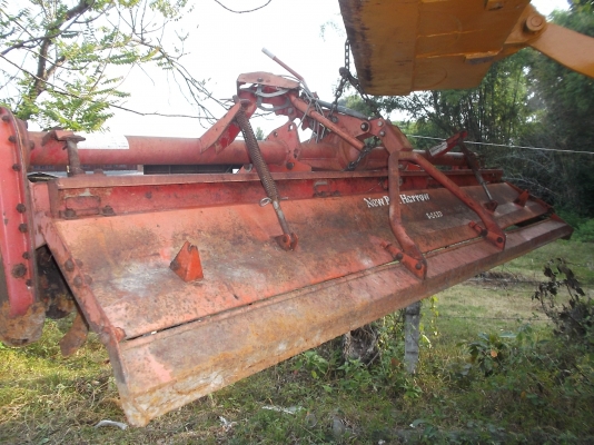 ขายโรตาลี่หรือจอบหมุนเก่าญี่ปุ่น ขนาดยาว 2.42 เมตรใช้กับรถไถรุ่นใหญ่สภาพเก่านอกยังไม่เคยใช้งานในไทย