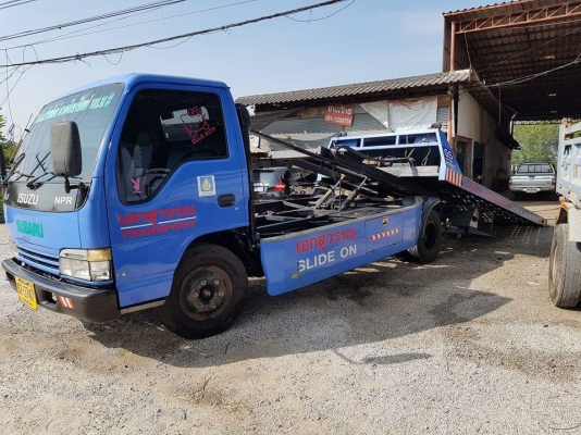 6ล้อถาดสไลด์ NPR 130เทอรโบ รถห้างแทั เพาเวอร แอร์หนาว รถขับนิ่ม สภาพไหม่ เครื่องดี คัชซีสวย เอกสารพร
