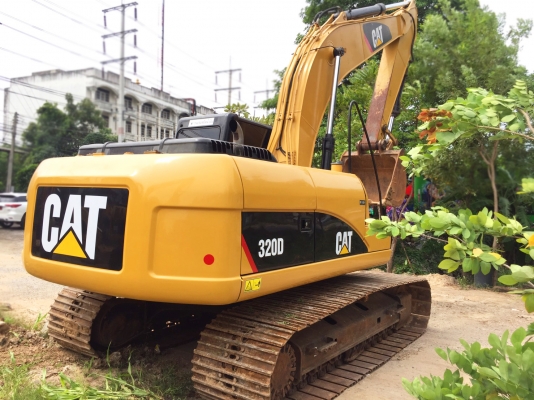 ขายรถแบ็คโฮ CAT 320D GC รุ่นประหยัดน้ำมัน ใช้งานเพียง4 พันชั่วโมง สภาพนางฟ้า
