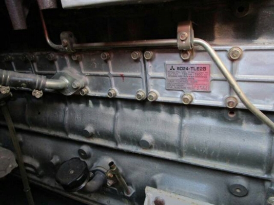 เครื่องกำเนิดไฟฟ้า Nippon NES220EM Engine Mitsu 6D24-TLE2B นำเข้าจากญี่ปุ่น by OEK 098-5625920 เครื่องกำเนิดไฟฟ้า Nippon NES220EM Engine Mitsu 6D24-TLE2B นำเข้าจากญี่ปุ่น by OEK 098-5625920