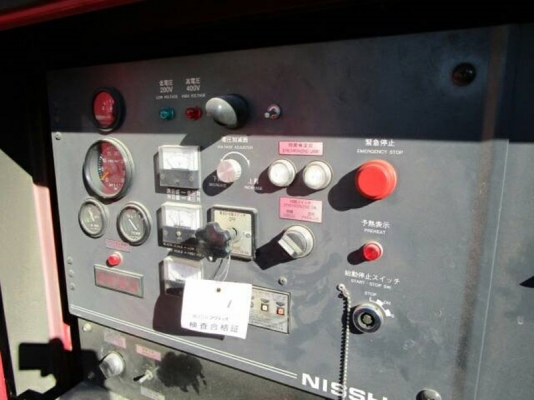 เครื่องกำเนิดไฟฟ้า Nippon NES220EM Engine Mitsu 6D24-TLE2B นำเข้าจากญี่ปุ่น by OEK 098-5625920 เครื่องกำเนิดไฟฟ้า Nippon NES220EM Engine Mitsu 6D24-TLE2B นำเข้าจากญี่ปุ่น by OEK 098-5625920