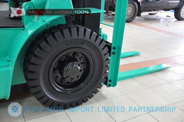 ขายรถโฟล์คลิฟท์มือสอง MITSUBISHI รุ่น KFG20-05372 นำเข้าจากประเทศญี่ปุ่น 100\% ไม่เคยใช้งานในไทย
