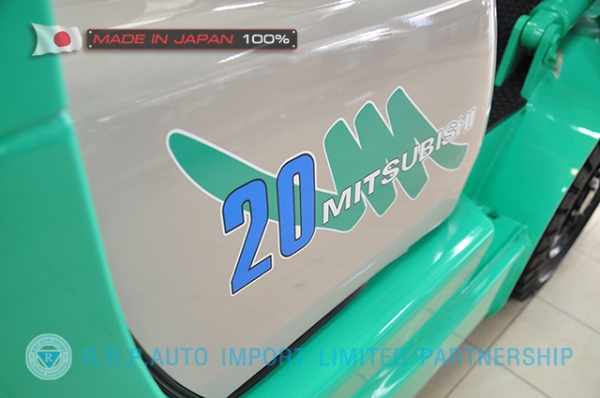 ขายรถโฟล์คลิฟท์มือสอง MITSUBISHI รุ่น KFG20-05372 นำเข้าจากประเทศญี่ปุ่น 100\% ไม่เคยใช้งานในไทย