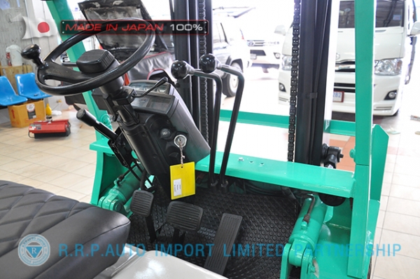 ขายรถโฟล์คลิฟท์มือสอง MITSUBISHI รุ่น KFG20-05372 นำเข้าจากประเทศญี่ปุ่น 100\% ไม่เคยใช้งานในไทย