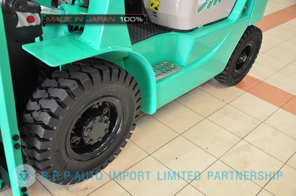 ขายรถโฟล์คลิฟท์มือสอง MITSUBISHI รุ่น KFG20-05372 นำเข้าจากประเทศญี่ปุ่น 100\% ไม่เคยใช้งานในไทย