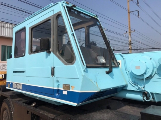 ขายรถเครน TADANO TR80M-1 รถนอกนำเข้าจากญี่ปุ่น สภาพสวยพร้อมใช้ มีVDOการทำงานครับ