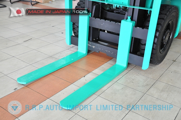 ขายรถโฟล์คลิฟท์มือสอง MITSUBISHI รุ่น KFG25-55065 นำเข้าจากประเทศญี่ปุ่น 100\% ไม่เคยใช้งานในไทย
