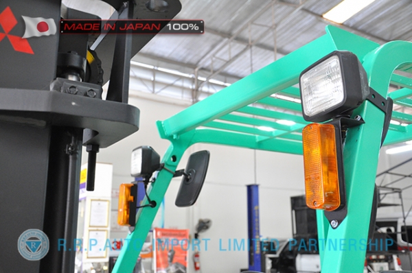 ขายรถโฟล์คลิฟท์มือสอง MITSUBISHI รุ่น KFG25-55065 นำเข้าจากประเทศญี่ปุ่น 100\% ไม่เคยใช้งานในไทย