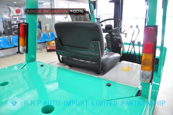 ขายรถโฟล์คลิฟท์มือสอง MITSUBISHI รุ่น KFG25-55065 นำเข้าจากประเทศญี่ปุ่น 100\% ไม่เคยใช้งานในไทย