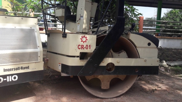 รถบดเบรคดาวน์ 10 ตัน Ingersoll-rand รุ่น DD110 สวยนางฟ้า ทะเบียนพร้อมโอน(ยินดีรับแลกเทิร์น)กับเครื่องจักรเก่าของท่าน