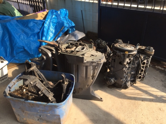 ขายเสื้อสูบพร้อมลูกสูบ ฝาสูบ ชุดท่อนกลาง ชุดท่อนหาง ชุดสายไฟ