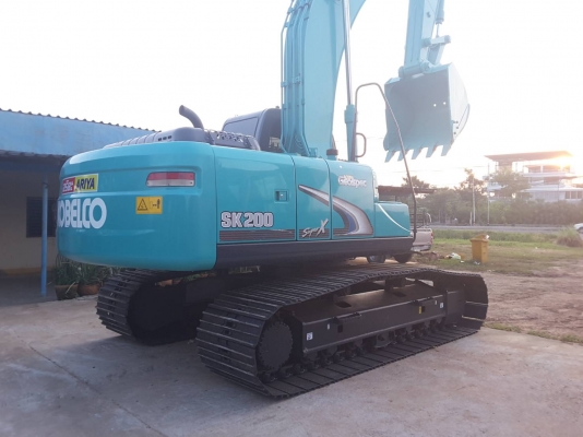 ขาย!! >>> Kobelco SK200Mark8SuperX ไมล์ 5,600 ชม. สวยเต็ม <<<  เบอร์ติดต่อ 098-7155789 086-4631102