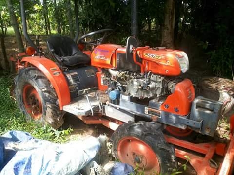 ขายตามสภาพรถไถ14แรงผาลหลังพร้อมโรต้ารีตราช้าง