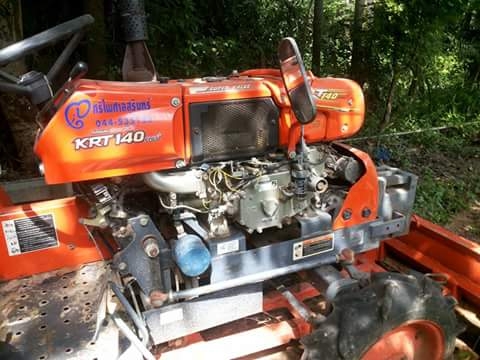 ขายตามสภาพรถไถ14แรงผาลหลังพร้อมโรต้ารีตราช้าง ขายตามสภาพรถไถ14แรงผาลหลังพร้อมโรต้ารีตราช้าง