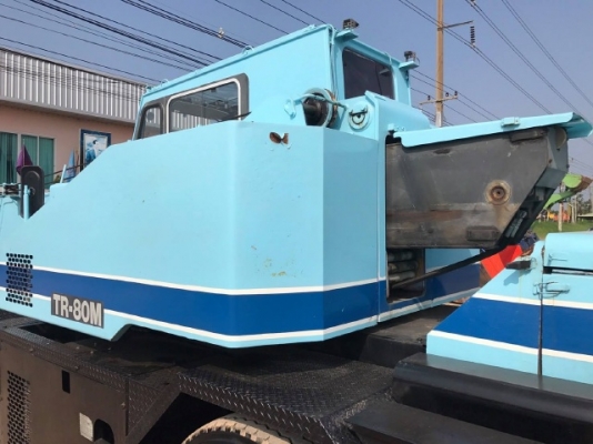ขายรถเครน TADANO TR80M-1 รถนอกนำเข้าจากญี่ปุ่น สภาพสวยพร้อมใช้ มีVDOการทำงานครับ