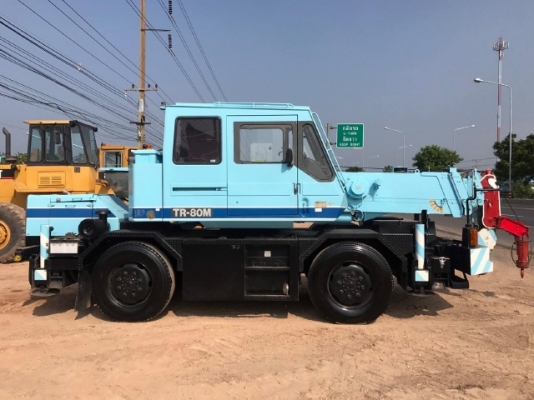 ขายรถเครน TADANO TR80M-1 รถนอกนำเข้าจากญี่ปุ่น สภาพสวยพร้อมใช้ มีVDOการทำงานครับ