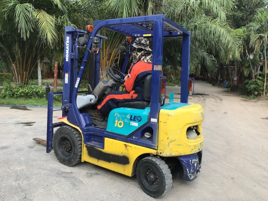 ขายFORKLIFT KOMATSU FG10-16(เสา3เมตร)(1.ตัน) สวยเดิมจากญี่ปุ่น ยังไม่เคยใช้ในไทย 115,000เท่านั้น!!