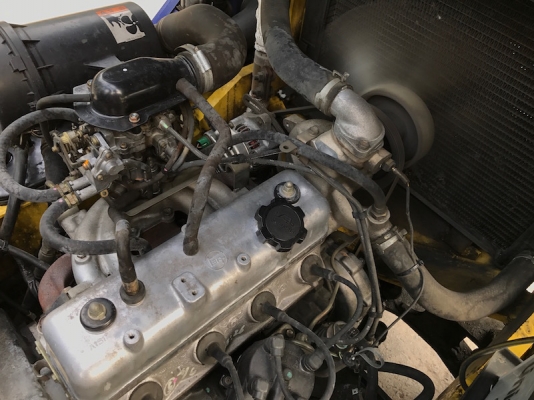 ขายFORKLIFT KOMATSU FG10-16(เสา3เมตร)(1.ตัน) สวยเดิมจากญี่ปุ่น ยังไม่เคยใช้ในไทย 115,000เท่านั้น!!