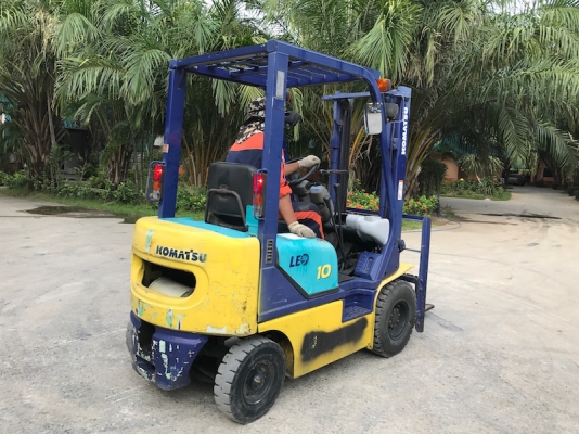 ขายFORKLIFT KOMATSU FG10-16(เสา3เมตร)(1.ตัน) สวยเดิมจากญี่ปุ่น ยังไม่เคยใช้ในไทย 115,000เท่านั้น!!