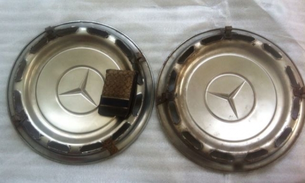 ฝาครอบกะทะล้อ BENZ 14" 2ฝา 2,200