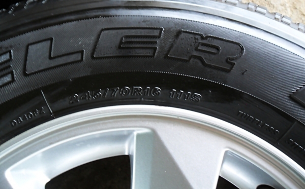 แม็กป้ายแดงขอบ16 เอนไกแท้ 6รู139 ใหม่กริ๊บ รัดยางสวย บริดสโตน 245/70R16 ปี15