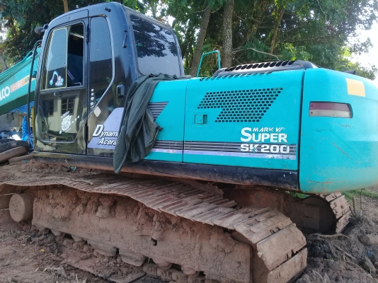 ขายรถแบคโฮ KOBELCO SK200 YN10 โซ่ใหม่เครื่องดีปั้มดี ขายรถแบคโฮ KOBELCO SK200 YN10 โซ่ใหม่เครื่องดีปั้มดี