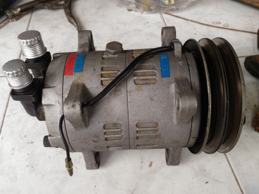 คอมแอร์กิกิKIKIใส่อีซูซุมังกรทองTFR ขายึดเดียวกับคอมซันเด้นSANDEN508 แรงอัดดีเพิ่งใส่ได้6เดือน