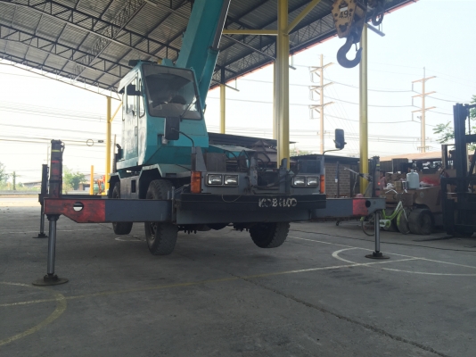 รถเครน Kobelco RK70M รถนอกนำเข้าจากญี่ปุ่น สภาพสวย พร้อมใช้งาน เอกสารครบ สนใจติดต่อ 0813553478
