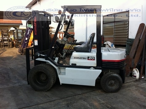 ขาย รถโฟล์คลิฟท์ KOMATSU รุ่น FG20 -11