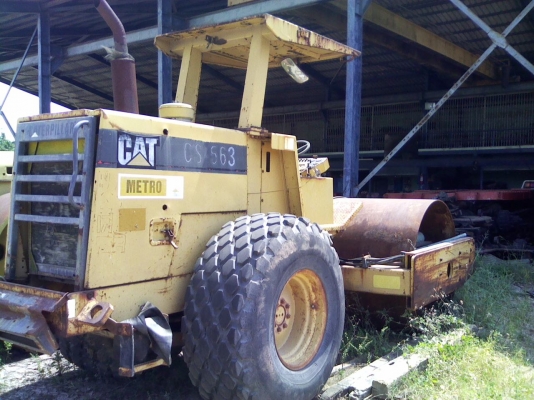 ขายด่วนรถบดอัดถนนรุ่น CAT CS563