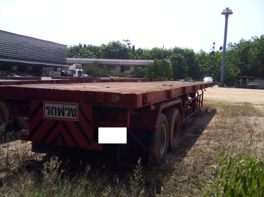 ขายด่วนหางเทลเลอร์ พื้นเหล็กยาว 12 ม. วีไอเทค ชลบุรี ขายด่วนหางเทลเลอร์ พื้นเหล็กยาว 12 ม. วีไอเทค ชลบุรี