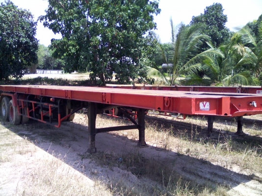 ขายด่วนหางเทลเลอร์ พื้นเหล็กยาว 12 ม. วีไอเทค ชลบุรี