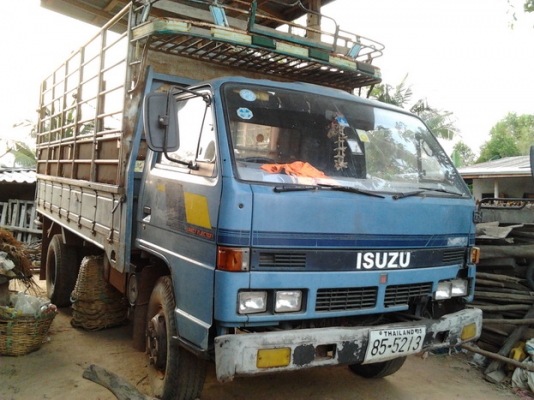 ขาย 6ล้อ "แก้มเหลือง" ห้างแท้ ISUZU NPR59LU5M ปี37 วางเครื่อง4BE1 110แรง(ลงเล่ม) แรงดี ไม่หลวม ไม่เยิ้ม เกียร์ ROCK ใหญ่ๆ ช่วงล่างใหญ่ Fหลัง คัสซีดี เดิม ไม่บวมไม่แตก กระบะพื้นไม้คอกเหล็ก 4.30ม.สภาพดี ฝาทึบไม่มีผุ พื้นดี ยางดี6เส้น หัวบางเดิม สี
