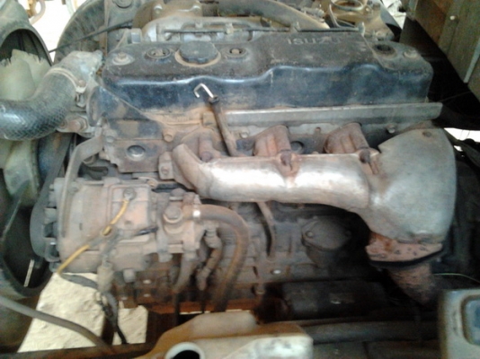 ขาย 6ล้อ "แก้มเหลือง" ห้างแท้ ISUZU NPR59LU5M ปี37 วางเครื่อง4BE1 110แรง(ลงเล่ม) แรงดี ไม่หลวม ไม่เยิ้ม เกียร์ ROCK ใหญ่ๆ ช่วงล่างใหญ่ Fหลัง คัสซีดี เดิม ไม่บวมไม่แตก กระบะพื้นไม้คอกเหล็ก 4.30ม.สภาพดี ฝาทึบไม่มีผุ พื้นดี ยางดี6เส้น หัวบางเดิม สี