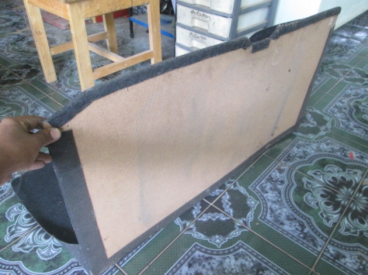 ขาย แผ่นปูหลัง หุ้มกำมะหยี HONDA CIVIC FD